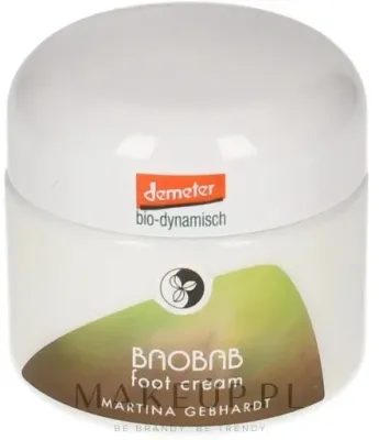 Крем для ног Martina Gebhardt Baobab Foot Cream с баобабом, против трещин, 50 мл