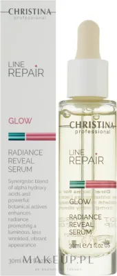 Сыворотка для лица Christina Glow Radiance Reveal с фруктовыми кислотами AHA и центеллой 30 мл