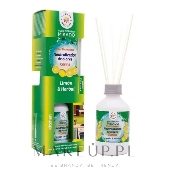 Аромадиффузор для дома La Casa de Los Aromas Special Kitchen Odor Neutralizer Reed Diffuser 100 мл