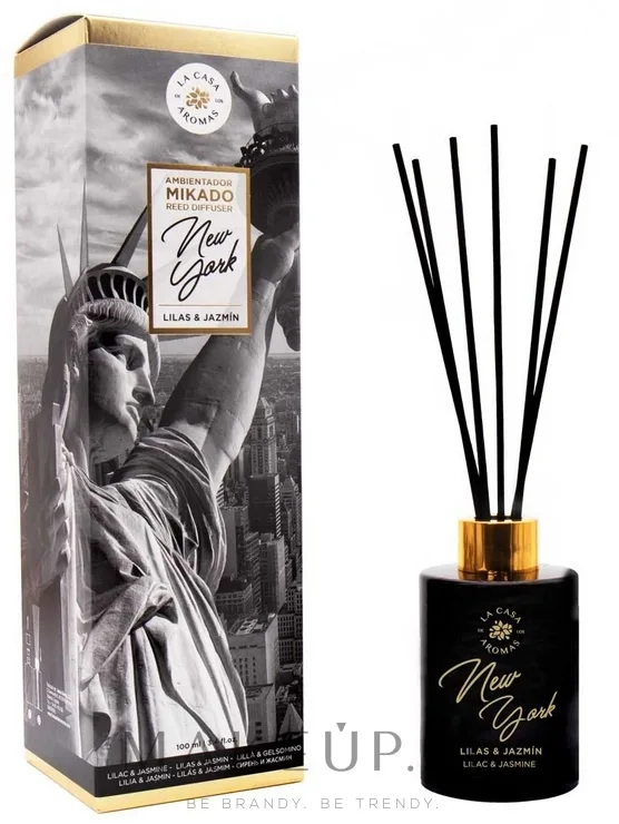 Аромадиффузор для дома La Casa de Los Aromas Reed Diffuser Travel New York 100 мл