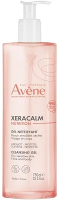 Очищающий гель Avene Xeracalm Nutrition Cleansing Gel, 750 мл