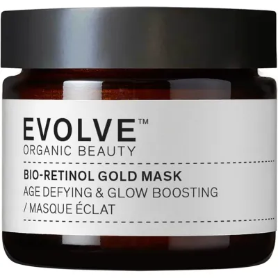 Восстанавливающая маска для лица с био-ретинолом Evolve Organic Beauty Masks Bio-Retinol Gold Mask / Эволв