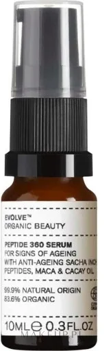 Сыворотка для лица Evolve Peptide 360 с сача инчи, макой и гиалуроновой кислотой 10 мл