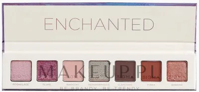 Палетка теней для век Sigma Beauty The Enchanted Mini Eyeshadow Palette 7 оттенков