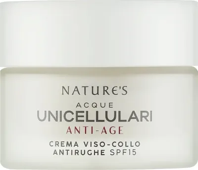 Крем для лица Nature's Acque Unicellulari Anti-Aging антивозрастной с SPF 15 50 мл