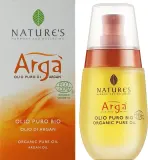 Масло для лица Nature's Arga Organic Pure Oil органическое аргановое для лица тела и волос 50 мл — фото 2