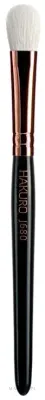 Большая плоская кисть для теней Hakuro Professional J680 чёрная из козьего ворса