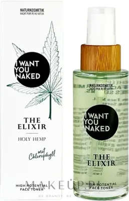 Тоник-эликсир I Want You Naked The Elixir с экстрактом конопли, ниацинамидом и аденозином, 50 мл
