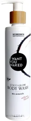 Питательный гель для душа I Want You Naked Coco Glow с кокосовым маслом, 250 мл