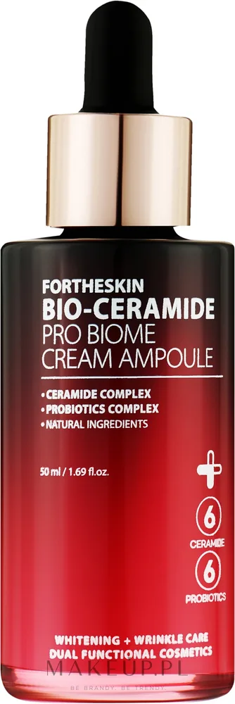 Крем-сыворотка для лица Fortheskin Bio-Ceramide с церамидами и пробиотиками 50 мл