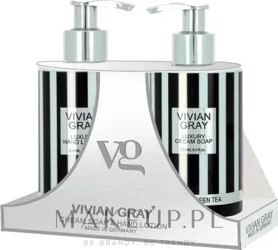 Набор Vivian Gray Lemon & Green Tea крем-мыло для рук 250 мл и лосьон для рук 250 мл