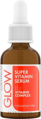 Витаминная сыворотка для лица Catrice Glow Super Vitamin с ниацинамидом и витамином C 30 мл
