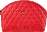 Косметичка Janeke Quilted Red Pouch стеганая красная — фото 1