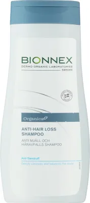 Шампунь против выпадения волос и перхоти Bionnex Anti-Hair Loss Shampoo, с комплексом Vitis Complex CX25, 300 мл