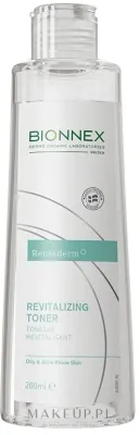 Тоник для лица Bionnex Rensaderm Revitalizing Toner ревитализирующий, для очищения и снятия макияжа, 200 мл
