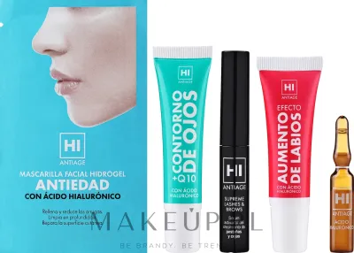 Набор Avance Cosmetic Hi Antiage гидрогелевая маска ампулы с протеогликанами и бальзам с гиалуроном 10+10 мл