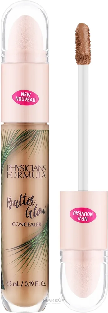 Корректор для лица Physicians Formula Butter Glow Concealer с маслами мурумуру, купуасу и тукума, 5,6 мл, оттенок Fair-to-Light