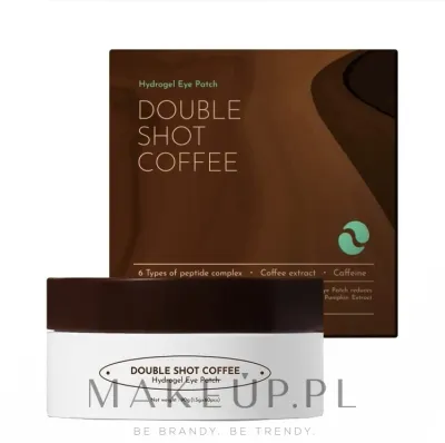 Патчи под глаза Orjena Double Shot Coffee Hydrogel Eye Patch гидрогелевые, с кофеином, 90 г