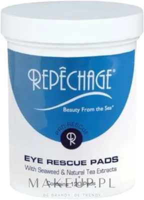 Патчи под глаза Repechage Eye Rescue Pads с морскими водорослями и экстрактами чая, 120 шт