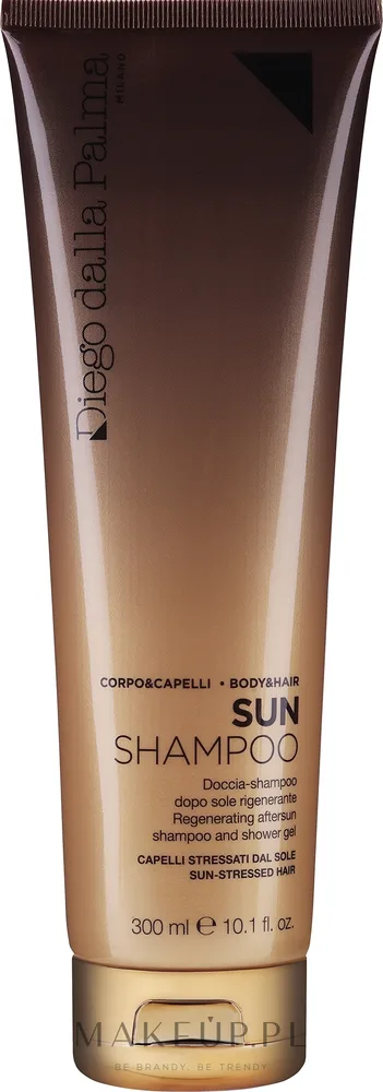 Diego Dalla Palma Professional Diego Dalla Palma Sun Regenerating Aftersun Shampoo & Shower Gel - Восстанавливающий гель для душа и шампунь после солнца Diego Dalla Palma Sun Aftersun, 300 мл
