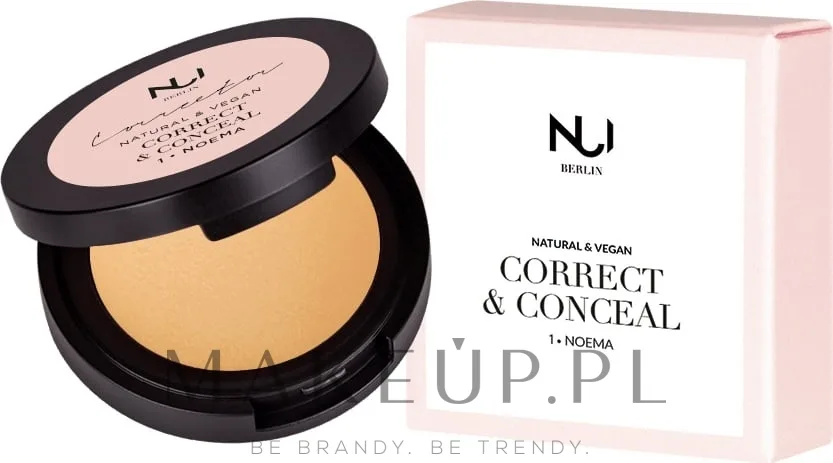 Корректор для лица NUI Cosmetics Correct and Conceal 2 в 1, кремовый, 3 г, оттенок 01 - Noema