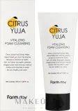Пенка для умывания FarmStay Citrus Yuja Vitalizing Foam Cleansing с экстрактом юдзу, 100 мл — фото 2