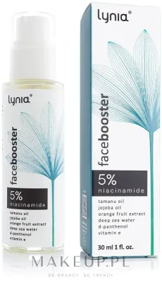 Бустер для лица с ниацинамидом 5% Lynia для жирной и проблемной кожи 30 мл
