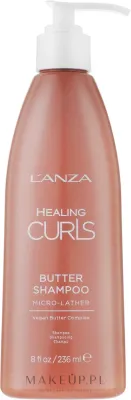 Шампунь для кудрявых волос L'anza Curls Butter Shampoo масляный, с технологией Micro-Lather, 236 мл