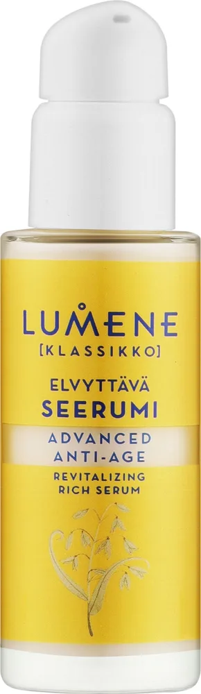 Ревитализирующая антивозрастная сыворотка Lumene Klassikko с керамидами для зрелой кожи 30 мл