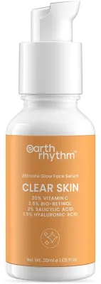 Осветляющая сыворотка для лица Earth Rhythm Ultimate Glow с витамином C и био-ретинолом 30 мл