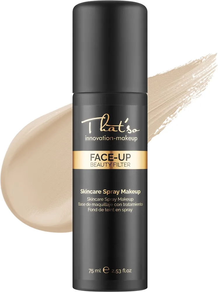 Тональная основа-спрей That's So Face-Up матирующая антивозрастная, 75 мл, оттенок Light Nude