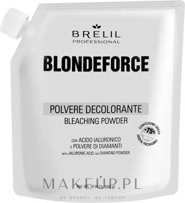 Осветляющая пудра для волос Brelil Blondeforce BF1 Polvere Decolorante Bleaching Powder, на 7–9 тонов, 500 г