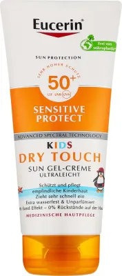 Крем для тела Eucerin Sun Kids Sensitive Protect детский солнцезащитный SPF 50+ 200 мл