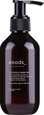Питательное масло для тела Woods Copenhagen Nourishing с маслом морошки