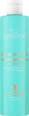 Шампунь для жирной кожи головы MaterNatura Sebum Balancing Shampoo With Kelp Seaweed, регулирующий выделение кожного сала, с водорослями келп, 250 мл