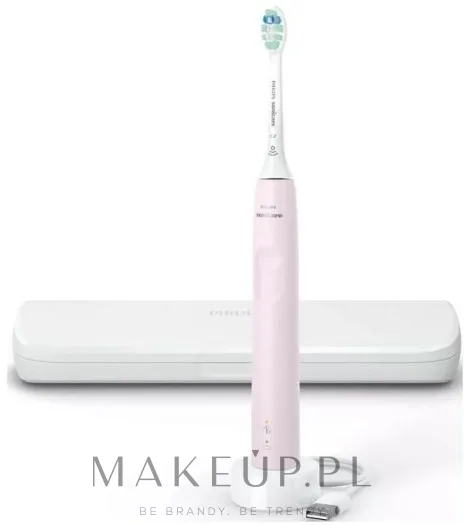 Электрическая зубная щётка Philips Sonicare 3100 HX3673/11 звуковая, с датчиком давления, розовая, 1 шт