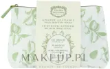 Дорожный набор Panier des Sens Soothing Almond гель для душа шампунь лосьон и кондиционер 4 x 70 мл — фото 2