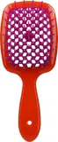 Щётка для волос Janeke Superbrush Small оранжево-розовая — фото 1