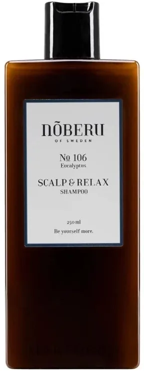 Шампунь Noberu Of Sweden Scalp & Relax с эвкалиптом и ментолом для чувствительной кожи головы, 250 мл