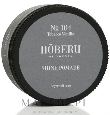 Помада для волос Noberu Of Sweden No 104 Tobacco Vanilla Shine Pomade, для чёткости и блеска, 80 мл