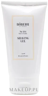 Гель для бритья Noberu Of Sweden №104 Tobacco Vanilla прозрачный, непенящийся, 150 мл