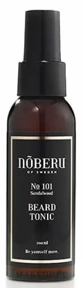 Тоник для бороды Noberu Of Sweden Sandalwood Beard Tonic с термозащитой, увлажняющий, 100 мл