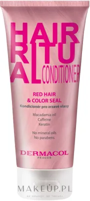 Кондиционер для рыжих волос Dermacol Hair Ritual Red Hair + Color Steal Conditioner, 200 мл