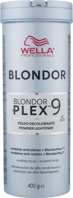 Wella Professionals Wella Blondor Plex 9 Powder Lightener - Пудра для осветления волос Wella Blondor Plex 9 Powder Lightener с технологией Plex, 800 г