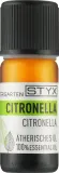 Эфирное масло Styx Naturcosmetic Цитронелла 10 мл для концентрации и бодрости — фото 1