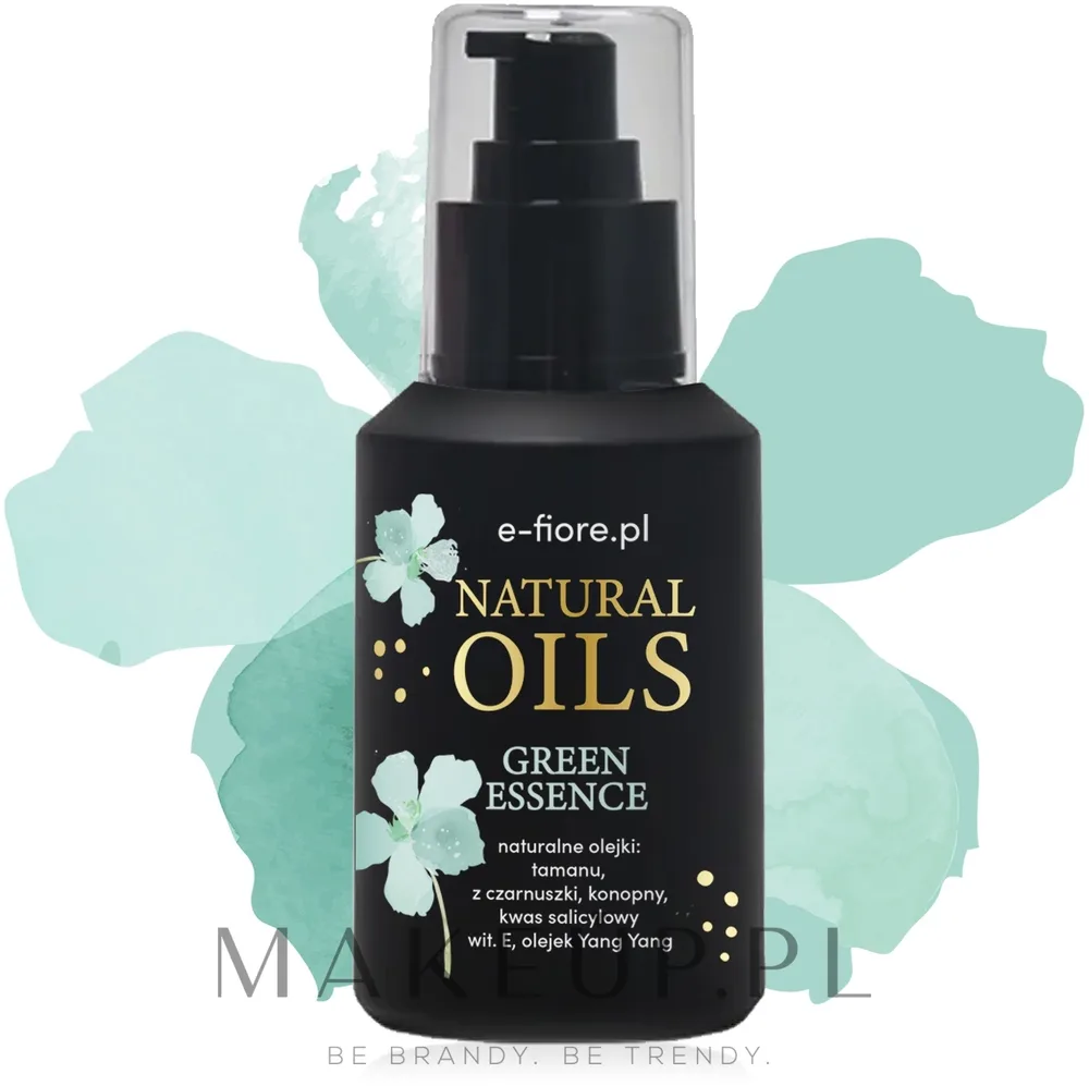 Масляная сыворотка для лица E-Fiore Natural Oil Green Essence с салициловой кислотой для жирной кожи 50 мл