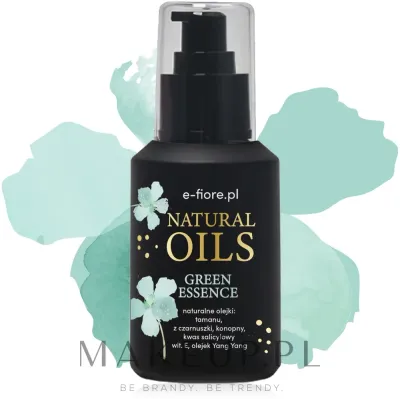 Масляная сыворотка для лица E-Fiore Natural Oil Green Essence с салициловой кислотой для жирной кожи 50 мл