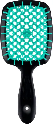 Щётка для волос Janeke Small Superbrush 71SP234 TFF чёрный с бирюзовым