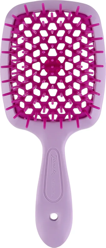 Щётка для волос Janeke Small Superbrush 86SP234 LIF фуксия с розовым