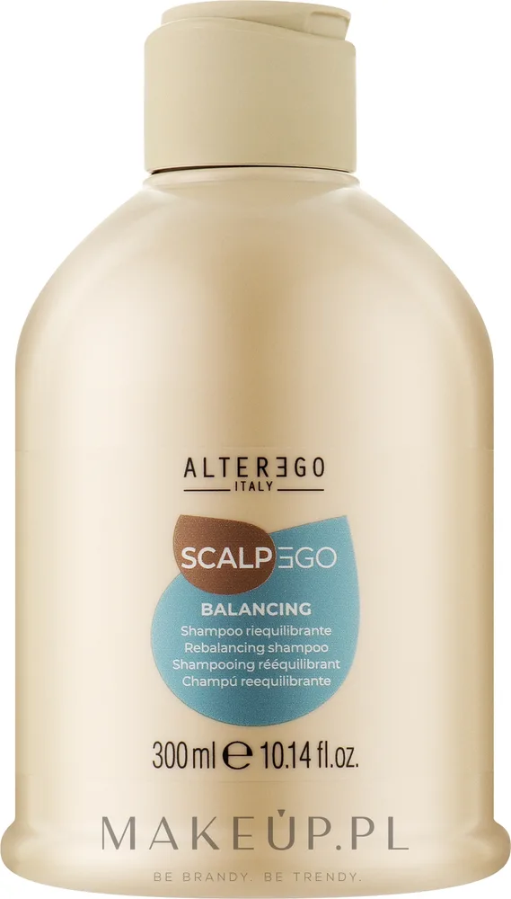 Alter Ego Italy Alter Ego ScalpEgo Balancing Rebalancing Shampoo - Шампунь для волос Alter Ego ScalpEgo Balancing Rebalancing Shampoo балансирующий, для кожи головы, склонной к жирности и перхоти, 300 мл / 950 мл
